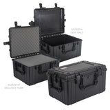 Go Rhino XVenture Gear Hard Case - Extra LG 25in. / Lockable / IP67 / Automatic Air Valve - Tex. Blk - XG252014