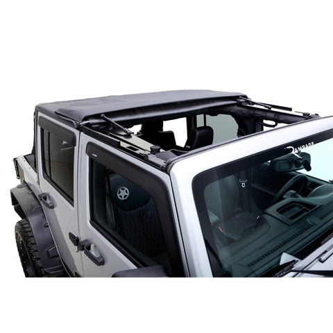 Rampage 2007-2018 Jeep Wrangler(JK) Trailview Fastback - Black Diamond (2 Door) - 139935