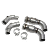 BBK 05-20 Dodge Challenger/Charger 6.1/6.2/6.4L Hemi 3in Catted High Flow Mid Pipe - 16481