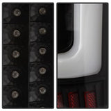 xTune 04-15 Nissan Titan Light Bar LED Tail Lights - Black (ALT-ON-NTI04-LBLED-BK) - 9038532