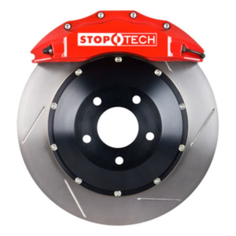 StopTech BBK 07-09 BMW 335i/335d Front 355x32 Slotted 2pc Rotors ST-60 Red Calipers - 83.154.6700.71