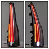 xTune GMC Yukon 15-17 LED Tail Lights (Escalade Style) - Black ALT-JH-GY15-2IN1LED-BK - 9039775