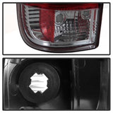 Spyder 08-16 Ford Super Duty F-250 V3 Light Bar LED Tail Lights - Red Clear (ALT-YD-FS07V3-LBLED-RC) - 5084736