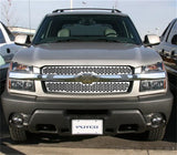 Putco 02-06 Chevrolet Avalanche w/Body Cladding Punch Stainless Steel Grilles - 84126