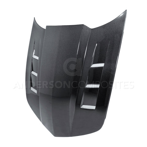 Anderson Composites 10-11 Chevy Camaro TS-style Carbon Fiber Hood - AC-HD1011CHCAM-TS