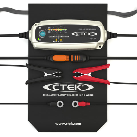 CTEK Battery Charger - MUS 4.3 Test & Charge - 12V - 56-959