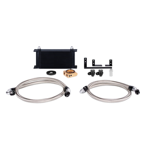 Mishimoto 2016+ Mazda Miata Thermostatic Oil Cooler Kit - Black - MMOC-MIA-16TBK