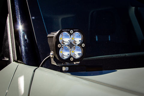 Baja Designs 21+ Ford Bronco Sport Squadron Pro Spot LED Light Pods - Clear - 447686