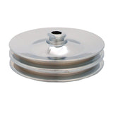 Spectre GM Keyway Double Groove Power Steering Pulley - Chrome - 4487