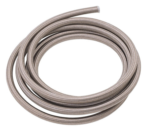 Russell Performance -12 AN ProRace Stainless Steel Braided Hose (Pre-Packaged 20 Foot Roll) - 632950