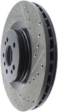 StopTech Slotted & Drilled Sport Brake Rotor - 127.35091L