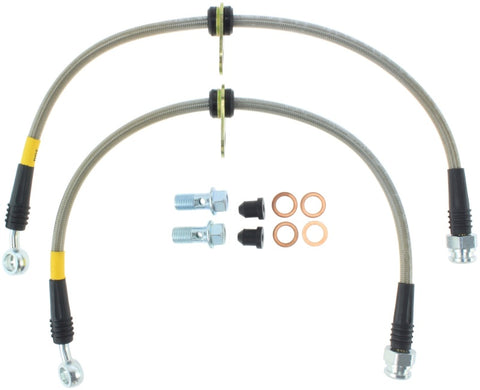 StopTech 97-01 Honda Prelude Stainless Steel Front Brake Lines - 950.40010