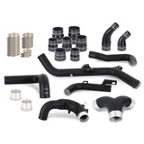 Mishimoto 21+ Bronco 2.7L Intercooler Pipe Kit Micro Wrinkle Black - MMICP-BR27-21MWBK