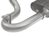 aFe Scorpion 2-1/2in Aluminized Steel Cat Back Exhaust 07-17 Jeep Wrangler V6-3.6/3.8L (4 Dr) - 49-08044-1P