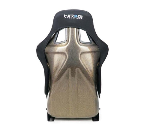 NRG Carbon Fiber Bucket Seat - Large - RSC-302CF/GD