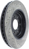 StopTech Slotted & Drilled Sport Brake Rotor - 127.42085R