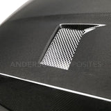 Anderson Composites 2015-2018 Ford Focus Carbon Fiber Type-TM Hood - AC-HD16FDFO-TM
