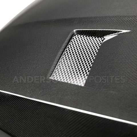 Anderson Composites 2015-2018 Ford Focus Carbon Fiber Type-TM Hood - AC-HD16FDFO-TM