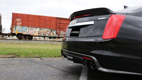 Corsa 2016 Cadillac CTS V 6.2L V8 2.75in Polished Xtreme Axle-Back Exhaust - 14358