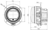 Hella Headlamp DeZn Drl Po Md12/24 1N0 - 011988011