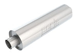 Borla Heavy Duty (Truck) Muffler - 3in Center-Center 24in x 6.75in Round (Notched) - 400500