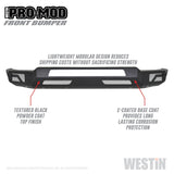 Westin  2019 Dodge Ram 1500 ( Excludes 1500 Classic & Rebel Models )  Pro-Mod Front Bumper - 58-41075