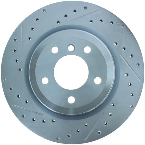 StopTech Select Sport 07-13 BMW 335i Slotted & Drilled Vented Right Rear Brake Rotor - 227.34080R