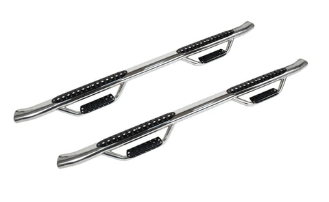 Go Rhino 09-14 Dodge Ram 1500 Dominator D4 SideSteps - Cab Length - SS - D44099PS