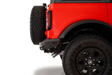 Addictive Desert Designs 2021+ Ford Bronco Rock Fighter Rear Bumper - Hammer Black - R23012NA01NA