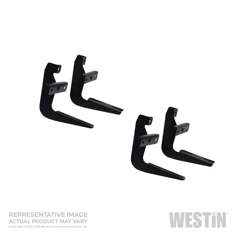 Westin 2002-2005 Ford/Mercury Explorer/Mountaineer 4dr (Excl Sport) Running Board Mount Kit - Black - 27-1345