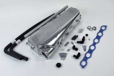 CSF Gen 2 B58 Race X Charge-Air-Cooler Manifold - Raw Billet Aluminum Finish - 8400