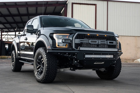 Addictive Desert Designs 17-18 Ford F-150 Raptor Venom R Front Bumper w/ Winch Mount - F112502820103