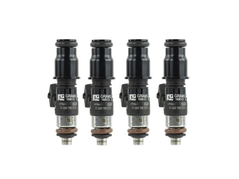 Grams Performance 1600cc 240SX/ S13/ S14/ S15/ SR20/ G20 Top Feed 11mm INJECTOR KIT - G2-1600-0707