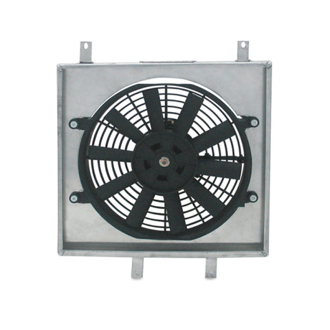 Mishimoto 22x18x3.5 Dual Pass Race Radiator Aluminum Fan Shroud Kit - MMFS-DBP-26