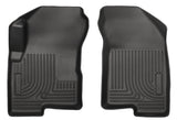 Husky Liners 07-12 Dodge Caliber / 07-12 Jeep Compass WeatherBeater Front Row Black Floor Liners - 13001