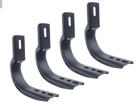 Go Rhino 07-10 GMC Sierra 1500/2500HD/3500HD Brackets for OE Xtreme Cab Length SideSteps - 6840465