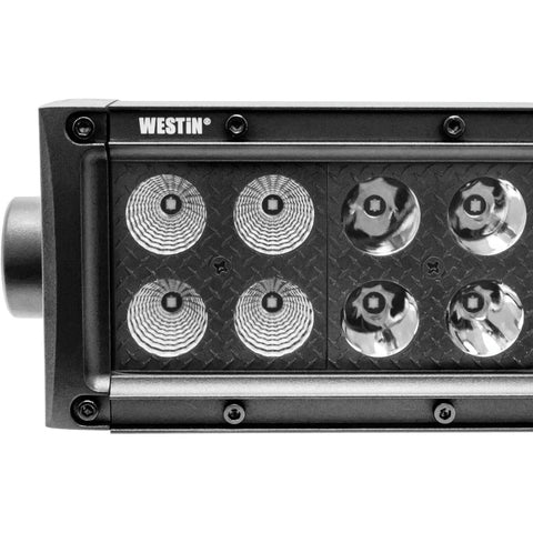 Westin B-FORCE LED Light Bar Double Row 20 inch Combo w/3W Cree - Black - 09-12212-40C