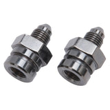 Russell Performance -3 AN SAE Adapter Fitting (2 pcs.) (Black) - 641293