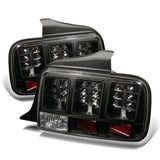 Spyder Ford Mustang 05-09 LED Tail Lights Black ALT-YD-FM05-LED-BK - 5003546