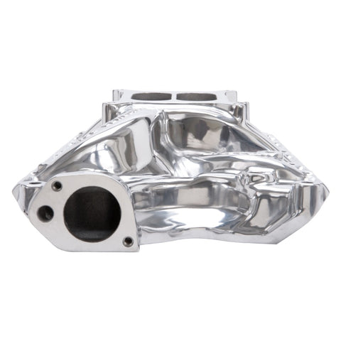 Edelbrock Perf RPM 351-W Polished Mani - 71811