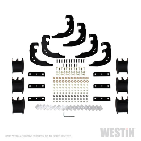 Westin 19-20 Dodge/Ram 1500 Crew Cab PRO TRAXX 4 Oval Nerf Step Bars - SS - 21-24080