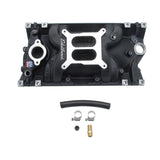 Edelbrock Manifold Performer Eps SB Chevy Vortec Black Finish - 27163