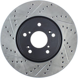 StopTech Slotted & Drilled Sport Brake Rotor - 127.40080R