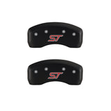 MGP 4 Caliper Covers Engraved Front & Rear ST Red finish silver ch - 10231SSTORD