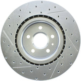 StopTech Select Sport Drilled & Slotted Rotor - Front Right - 227.62124L