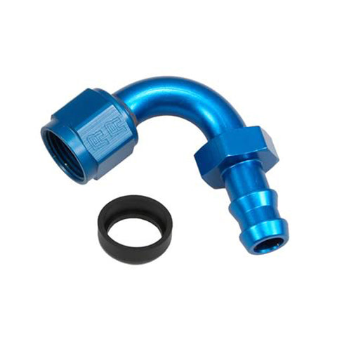 Russell Performance -10 AN Twist-Lok 120 Degree Hose End (15/16in Radius) - 626020