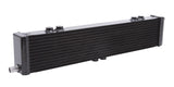 Edelbrock Heat Exchanger Single Pass Dual Row 22 000 Btu/Hr 26 5In W X 5In H X 2 62In D Black - 15406