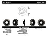 StopTech Slotted & Drilled Sport Brake Rotor - 127.44162L