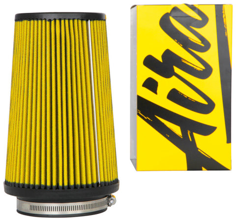 Airaid Universal Air Filter - Cone 4in FLG x 6in B x 4-5/8in T x 9 H - 705-471