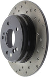 StopTech Drilled Sport Brake Rotor - 128.35012R